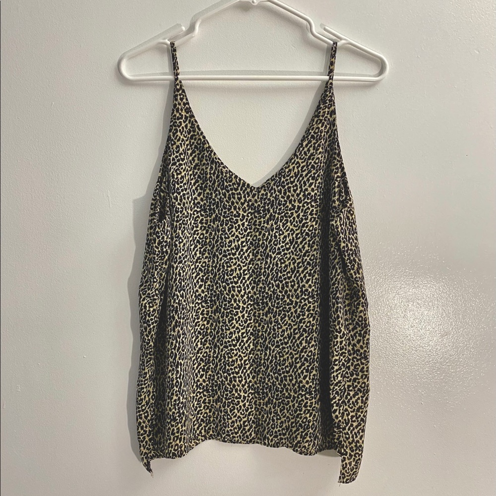 Leopard Print Tank Top